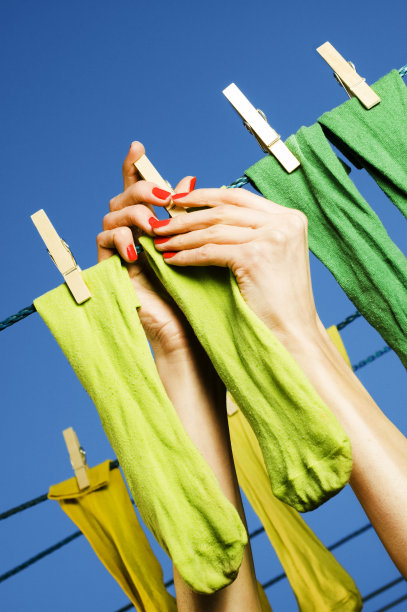 挂袜子图片下载