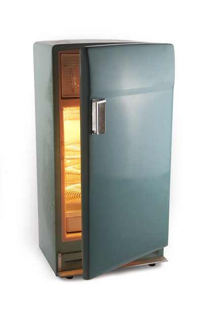 复古的冰箱图片下载