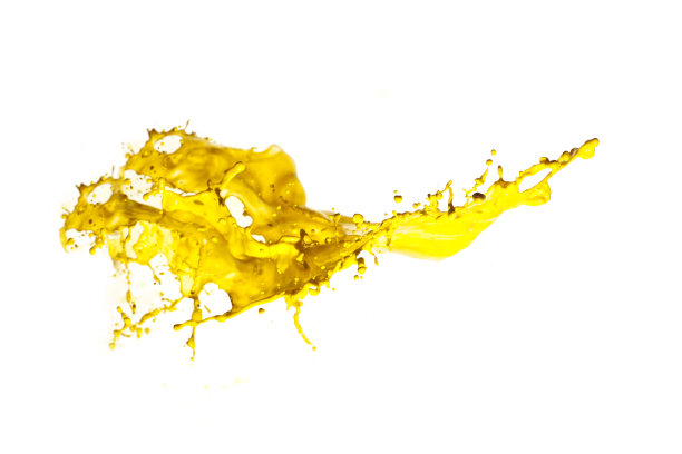 黄色油漆飞溅图片下载
