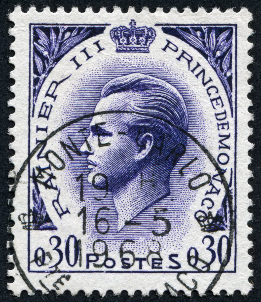 摩纳哥邮票图片下载