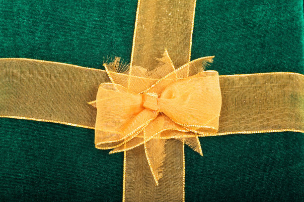 绿色礼品盒顶图片下载