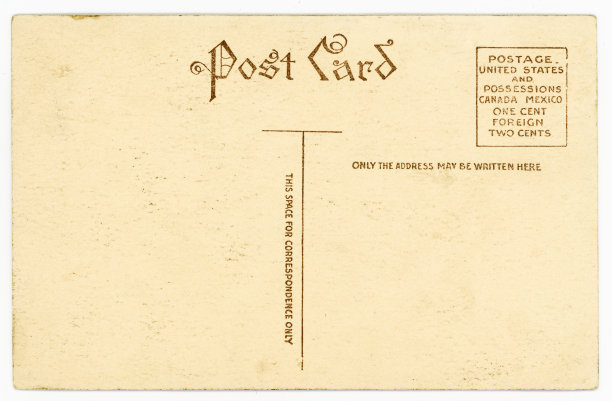 复古的背景图像的古董明信片图片下载