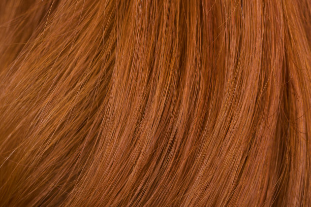 红色的头发图片下载