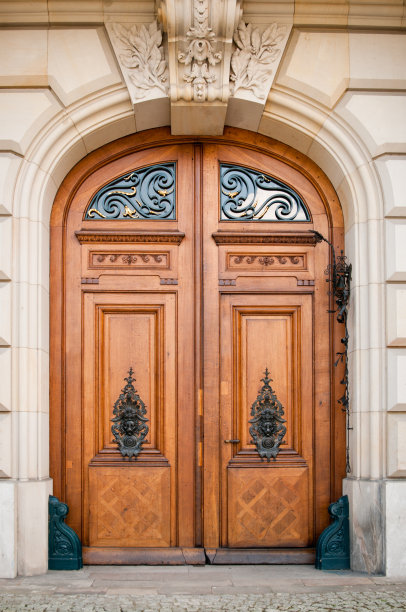 古老的门图片下载