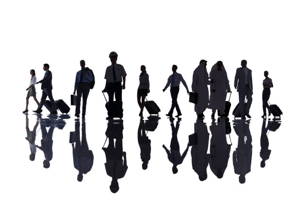 商务旅行。图片下载