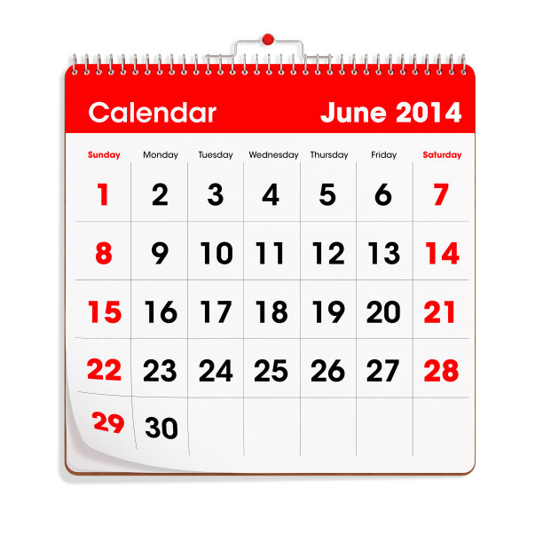 红墙日历- 2014年6月图片下载