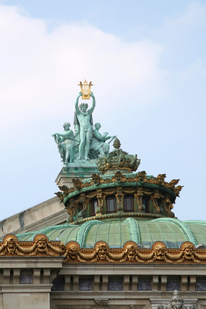 加尼埃宫，阿波罗，诗歌和音乐图片下载