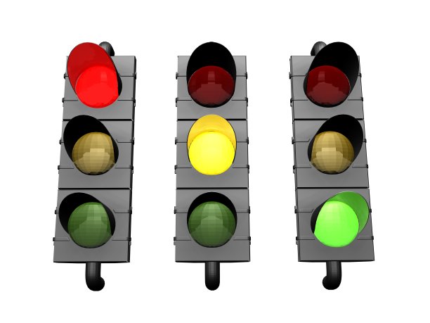 红绿灯。变体。图片下载