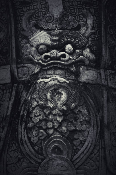 龙神庙雕塑图片下载