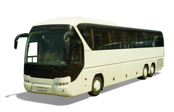 白色的总线隔离图片下载