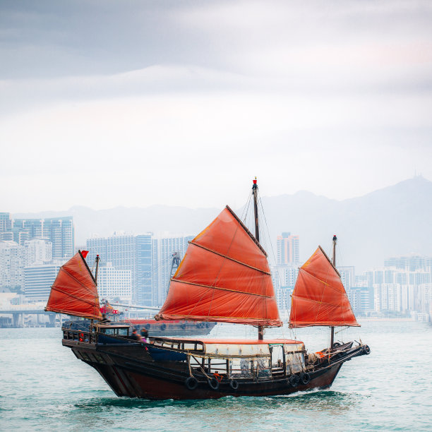 香港的船图片下载