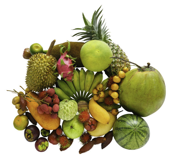 泰国的热带水果。图片下载