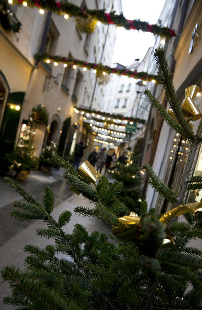 奥地利萨尔茨堡的圣诞节图片下载