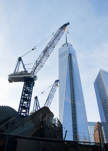 纽约自由塔的建筑图片下载