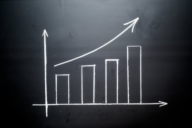 黑板条形图图片下载