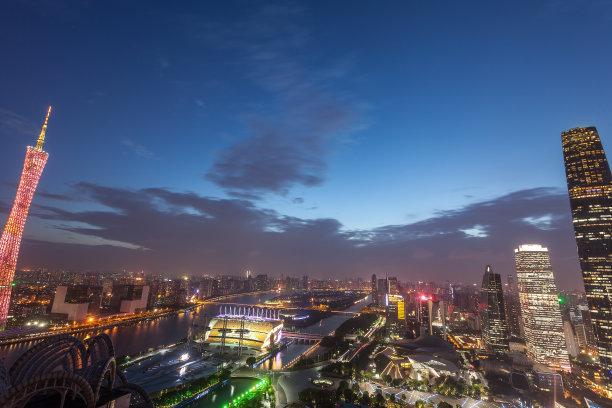 广州地标高架景观图片下载