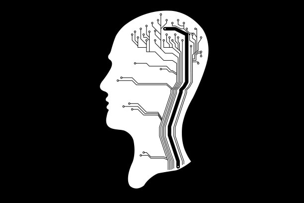 带电路的磁头图图片下载