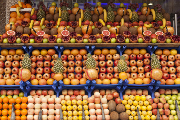 农场市场上的水果图片下载