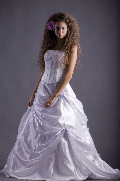 美丽新娘的肖像图片下载