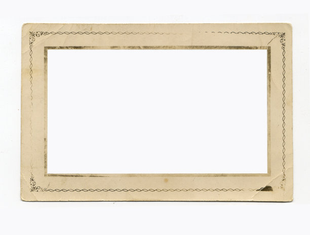 旧照片。因年龄而起皱和磨损图片下载