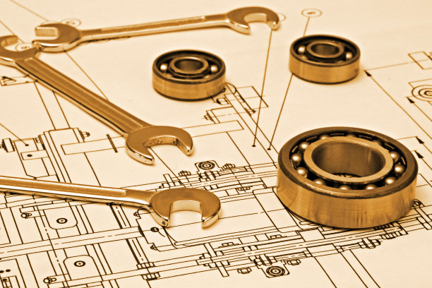 机械图纸和轴承图片下载