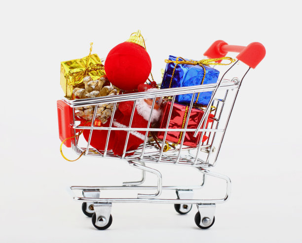 圣诞购物图片下载