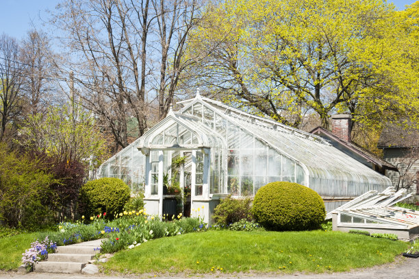 温室在春天图片下载