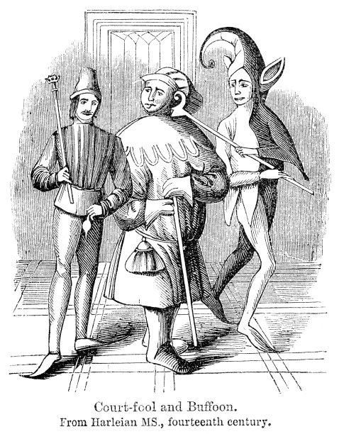 中世纪宫廷小丑和弄臣图片下载