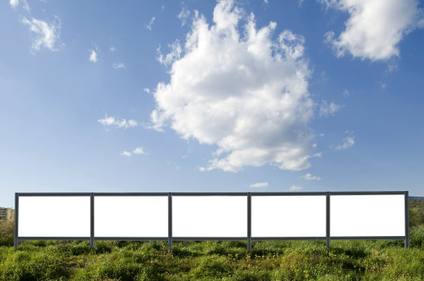 空的广告牌图片下载