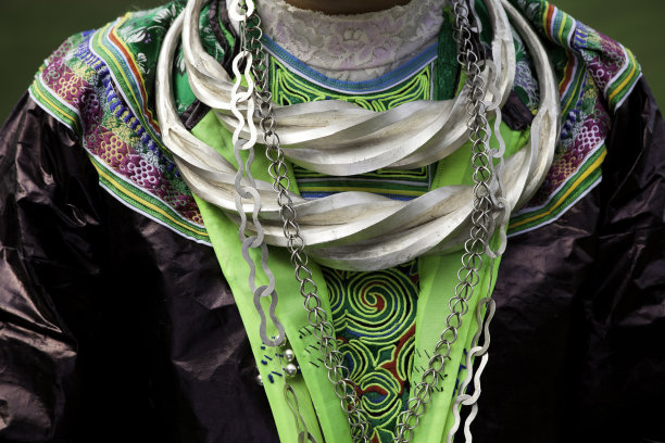 苗女银项链图片下载