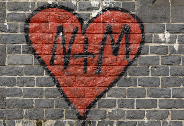 涂鸦的心图片下载