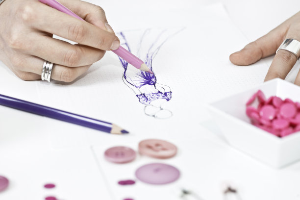 草图舞会礼服图片下载