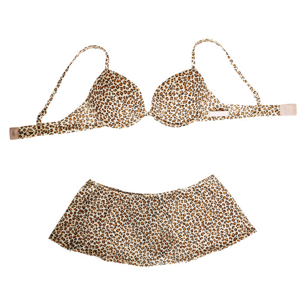 豹纹内衣图片下载