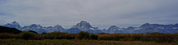 提顿山脉银雾图片下载