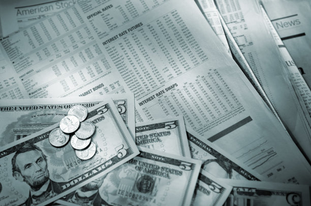 金融报纸系列图片下载