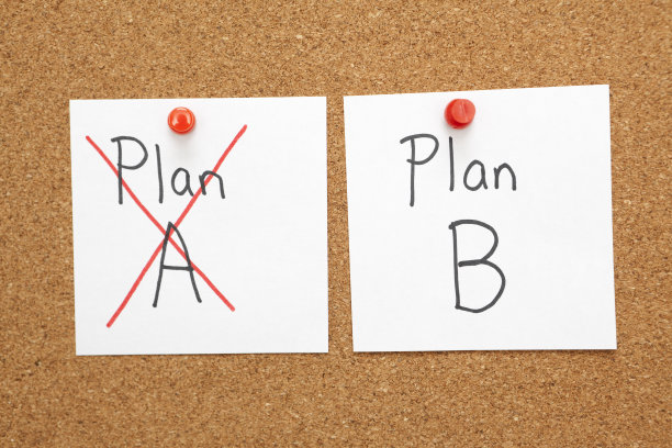 布告栏上的B计划图片下载