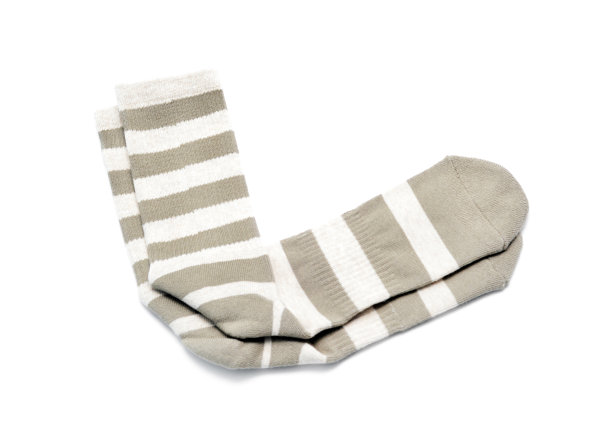 条纹的袜子图片下载