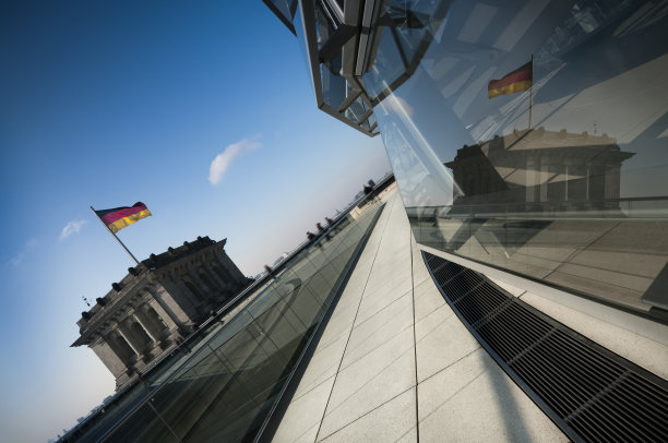 德国国会大厦的穹顶，柏林图片下载