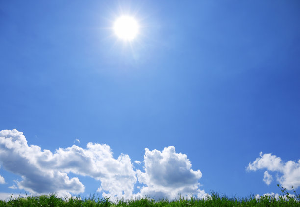 蓝天和太阳图片下载