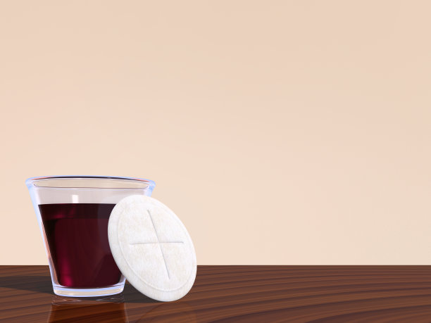 圣餐与拷贝空间图片下载