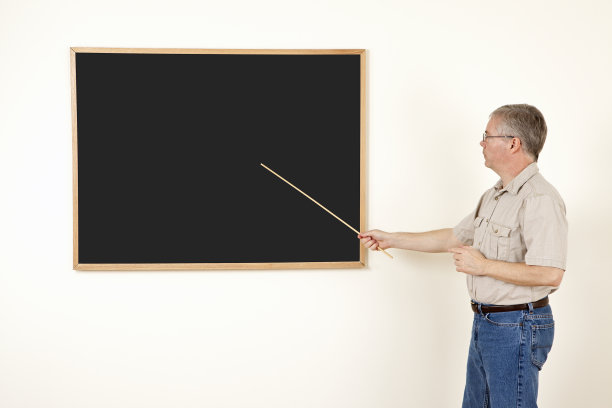 老师指着黑板图片下载