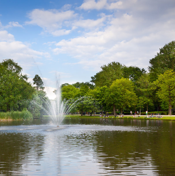 冯德尔公园,阿姆斯特丹。图片下载