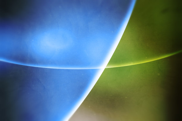 摘要蓝绿曲线背景图片下载