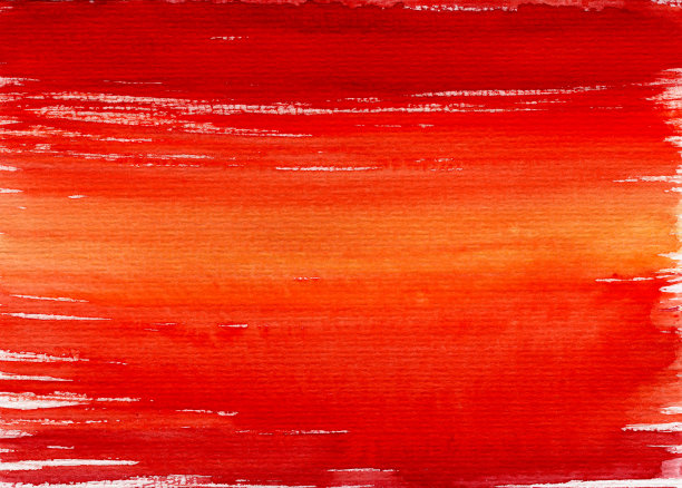 橘色的水彩背景图片下载