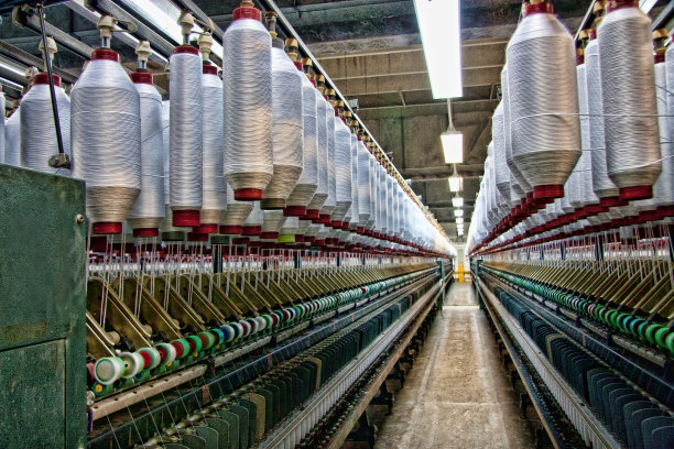 纺织工业-纺纱图片下载