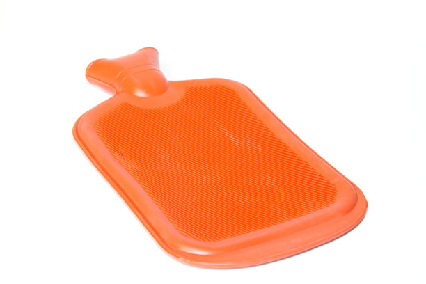 医用热水瓶上隔离白色图片下载