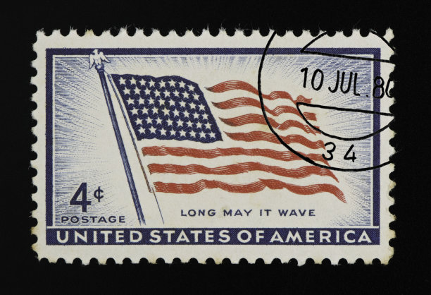 美国邮票图片下载