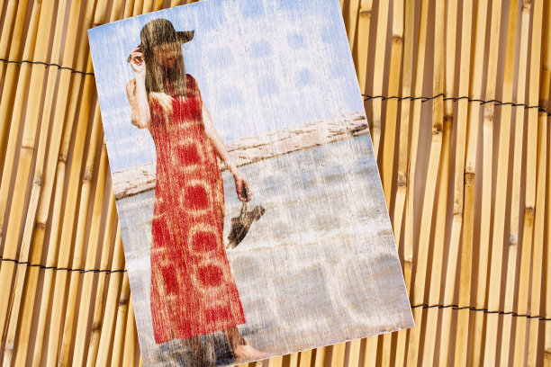 假期照片在竹子的背景图片下载