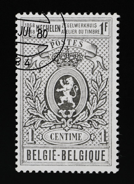 比利时邮票图片下载
