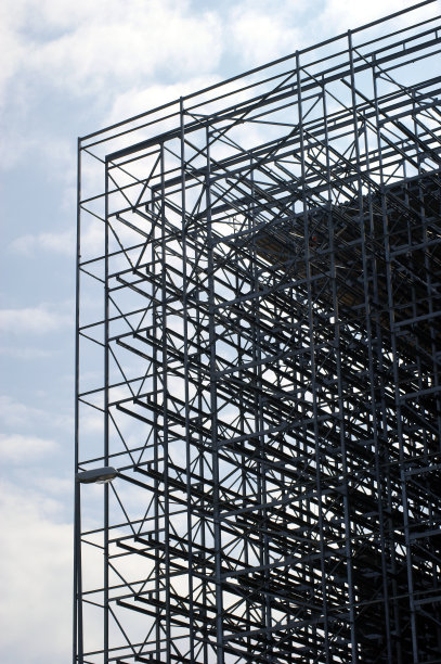 高储存量仓库建设图片下载